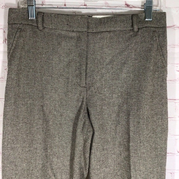 J. Crew Wool Blend Pants - Size 6 - Picture 2 of 8